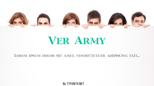 Ver Army example